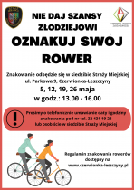 Straż Miejska ponownie będzie znakować rowery
